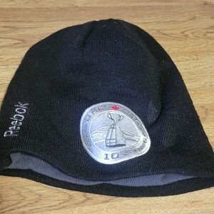 Reebok Black Grey Cup Beanie